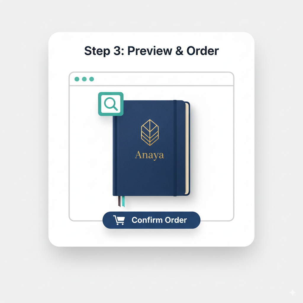 Preview screen displaying a notebook with Tavish Singh on the cover.